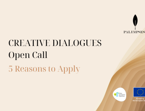 5 Reasons to Apply to the CREATIVE DIALOGUES  Open Call
